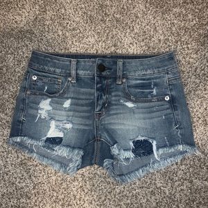 American Eagle jean shorts